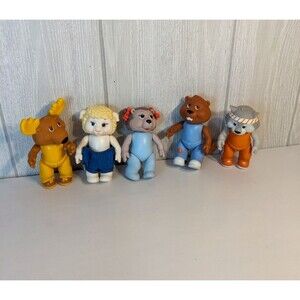 Vintage 1984 TOMY Get Along Gang Dress Up  Figures Set Of 5 EUC
